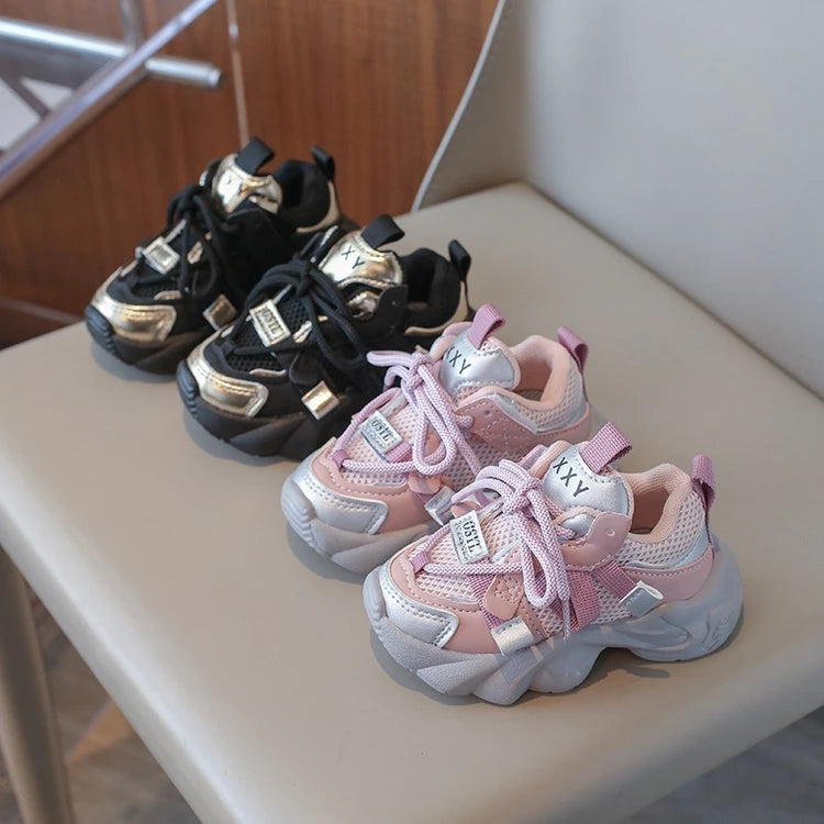 chic  Chic Mesh Lace-up Chunky Sneakers – xoxobyRiley