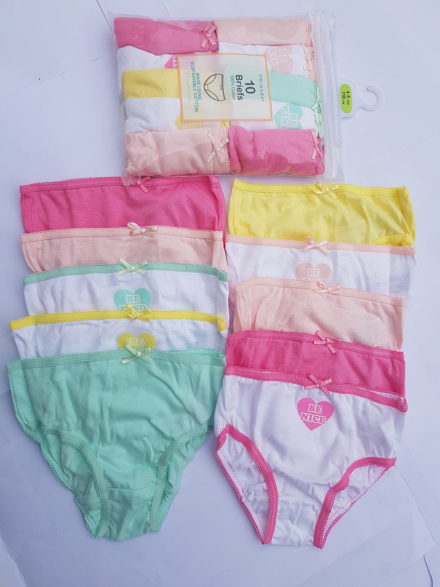 primark Cotton Girls Panty Set, Size: 2-15 Years at Rs 325/pack in Jodhpur