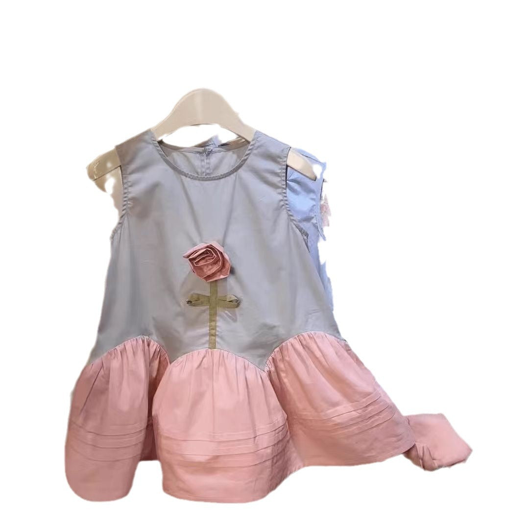 Pretty Flower Embossed Dress