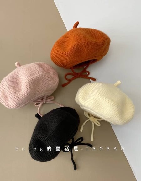 Luxe French Knit Classic Beret