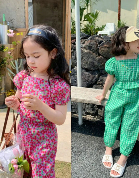 The Harem Pants and Cute Top Set