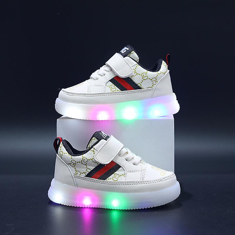 LED Light Up Gucci Inspired Kids Sneakers