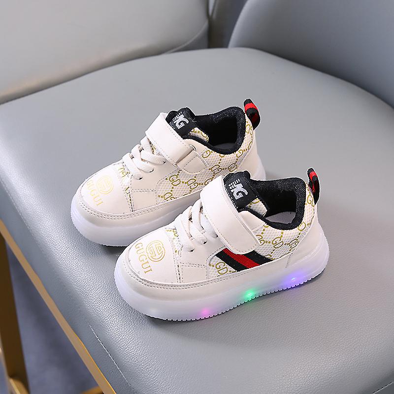 LED Light Up Gucci Inspired Kids Sneakers