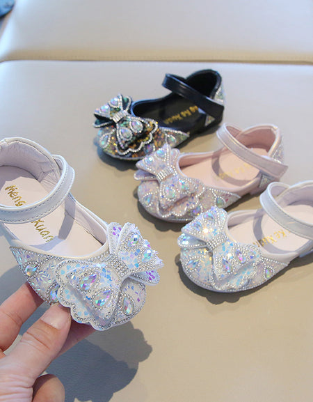 Elle Glimmer Gem Bowknot Flat