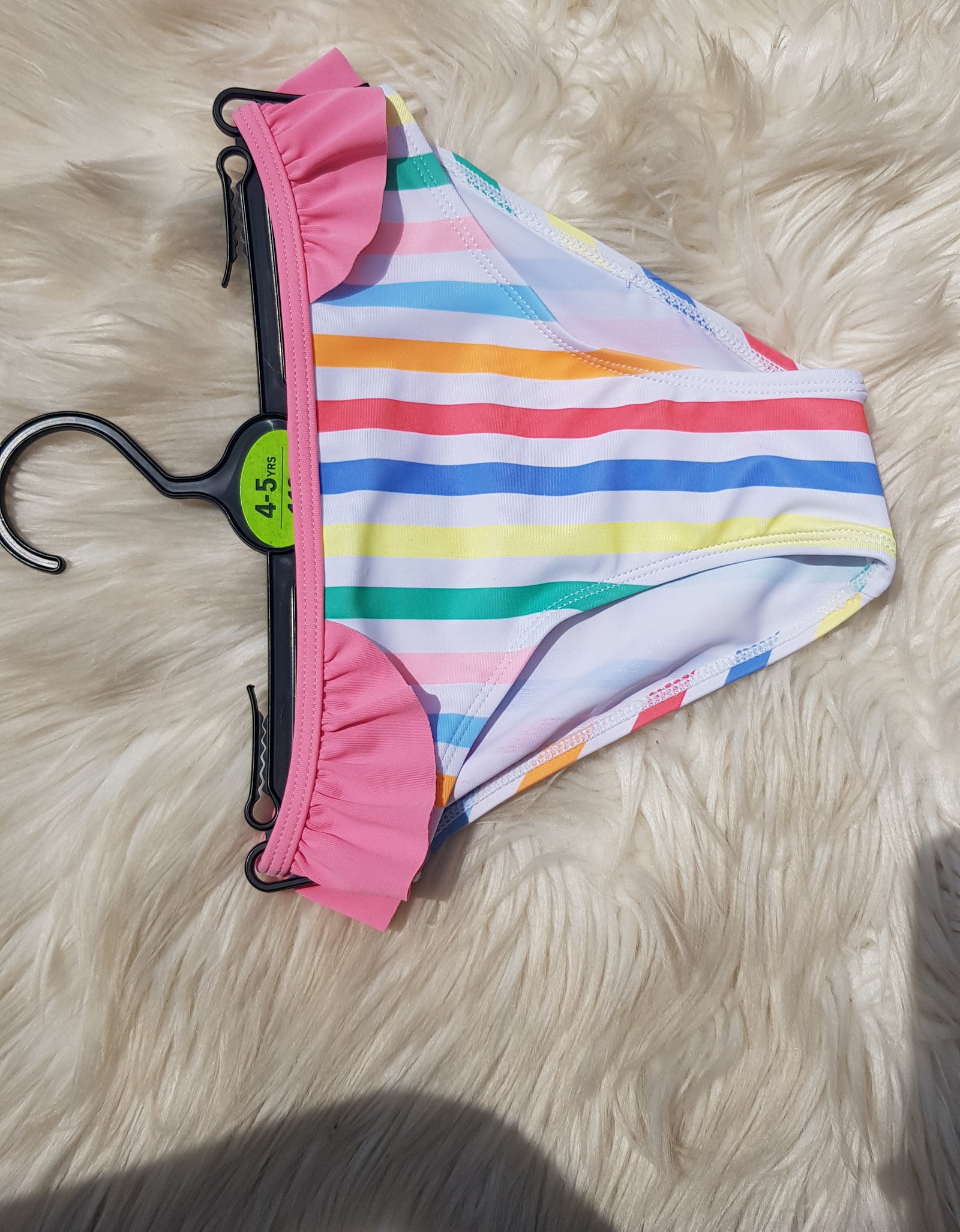Girls Striped 2piece Swimwear