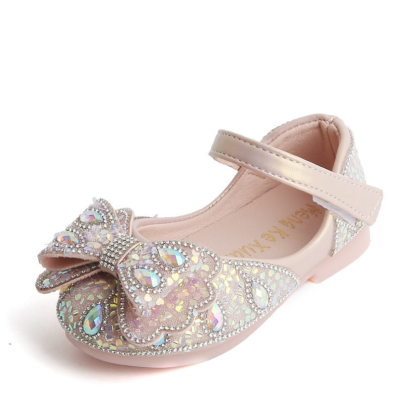 Elle Glimmer Gem Bowknot Flat