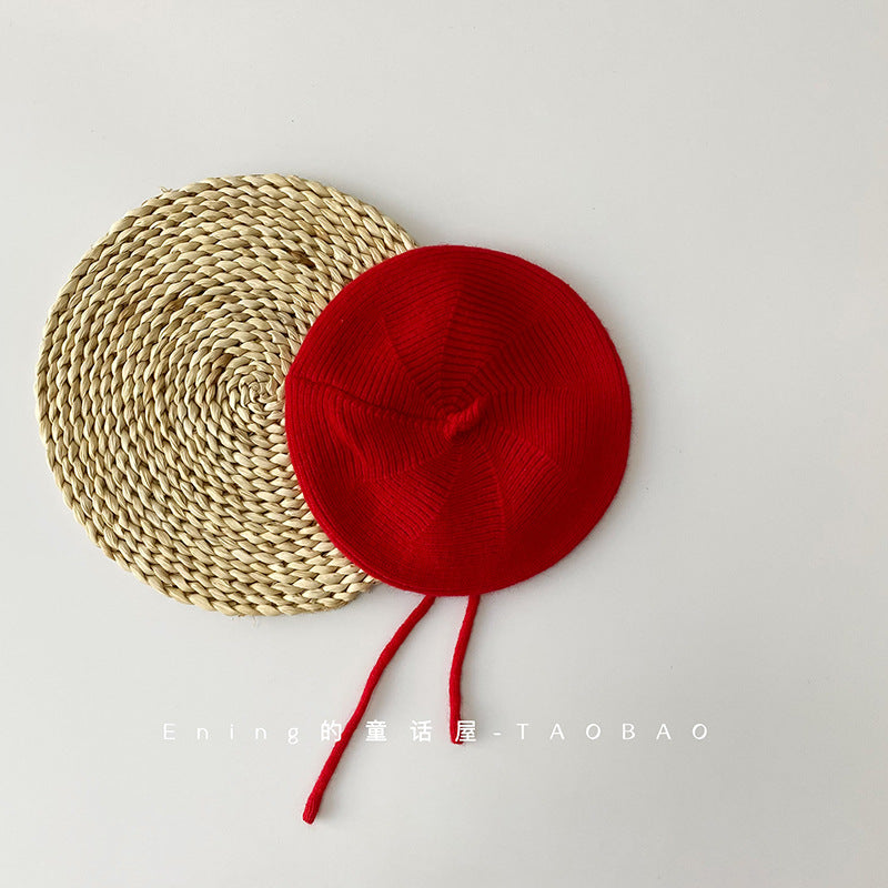 Luxe French Knit Classic Beret