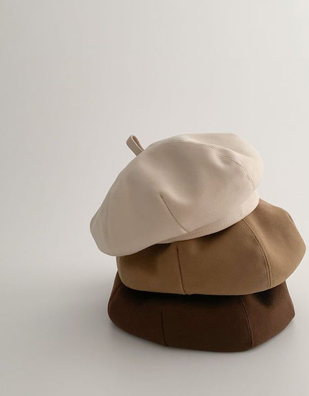 Vintage Kids Suede Beret