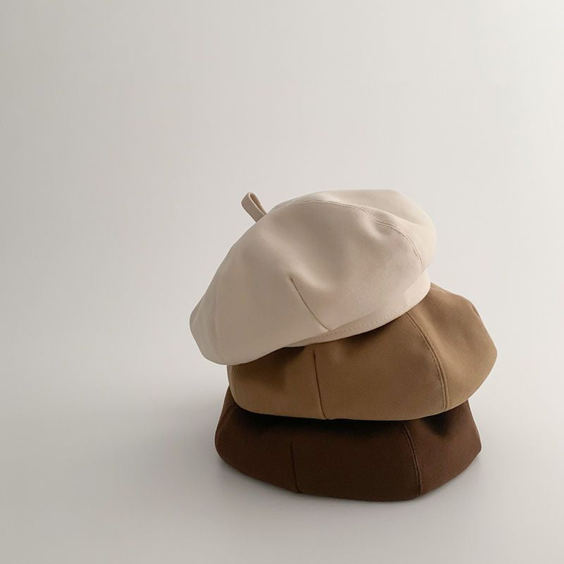 Vintage Kids Suede Beret