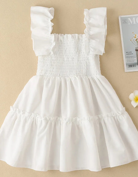 Flutter Cami Smokey Bodice Dress