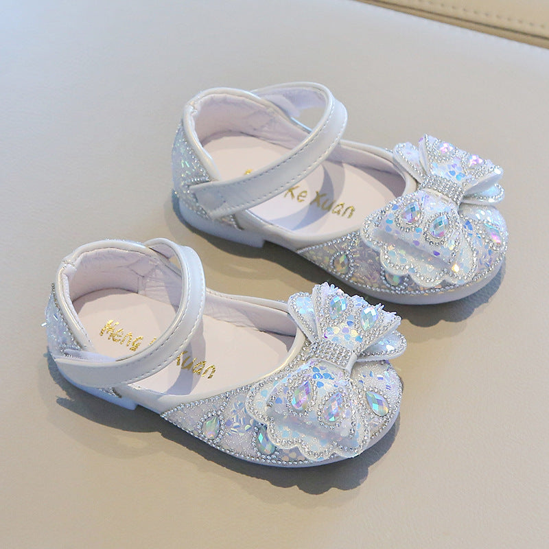 Elle Glimmer Gem Bowknot Flat