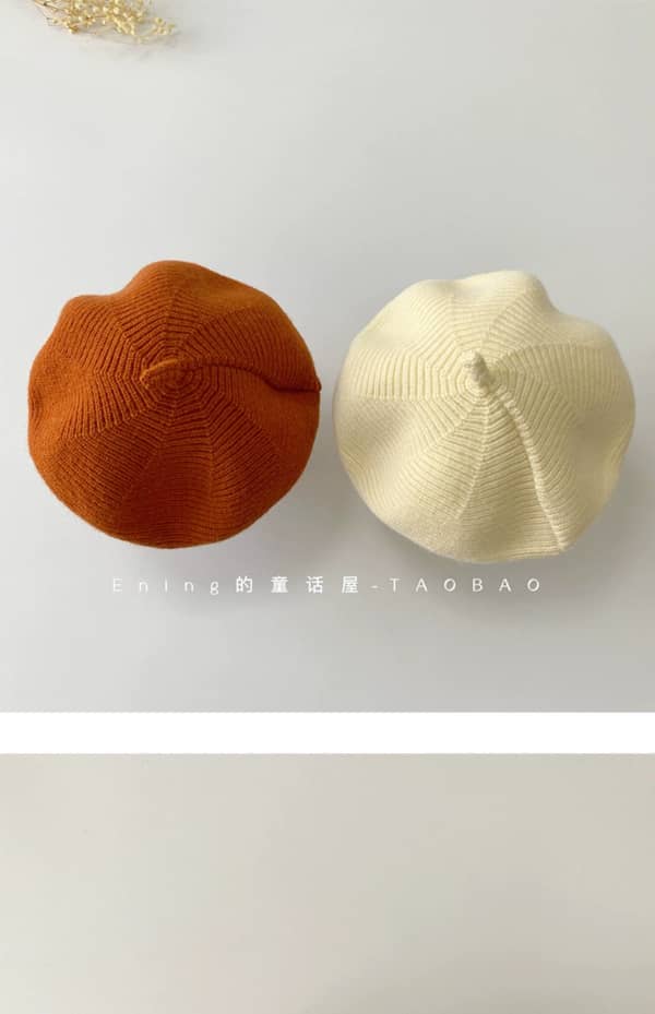 Luxe French Knit Classic Beret