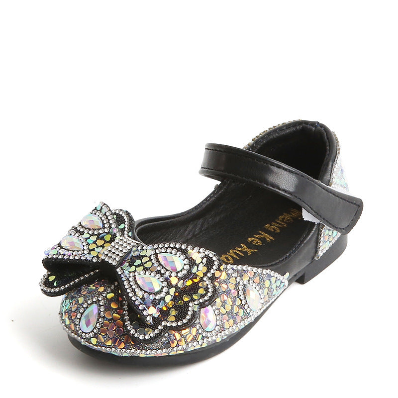 Elle Glimmer Gem Bowknot Flat