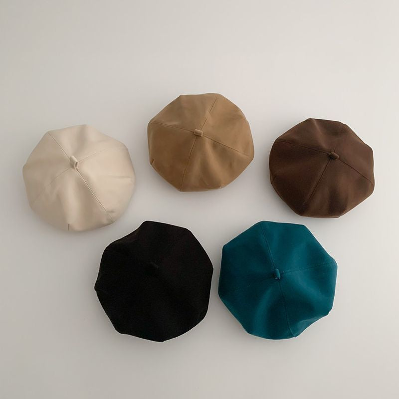 Vintage Kids Suede Beret