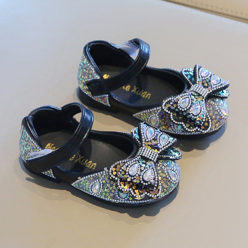 Elle Glimmer Gem Bowknot Flat