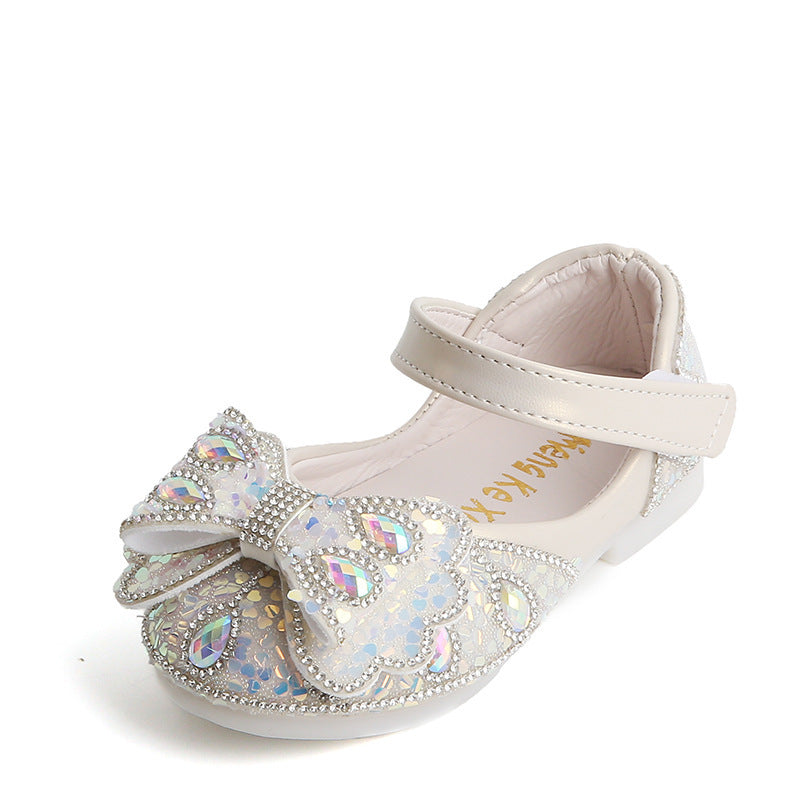 Elle Glimmer Gem Bowknot Flat