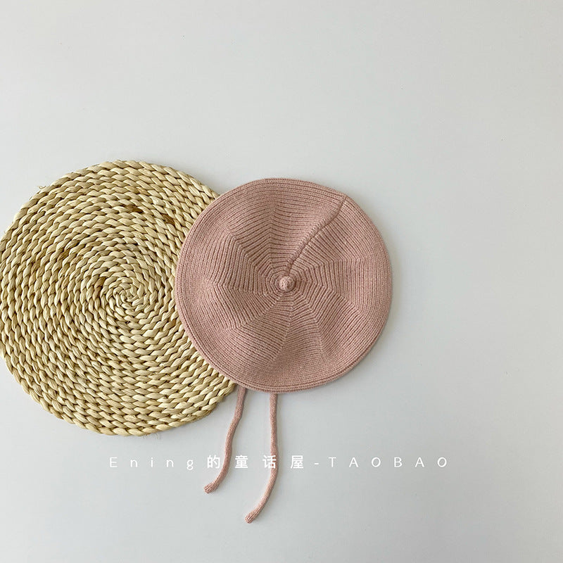 Luxe French Knit Classic Beret