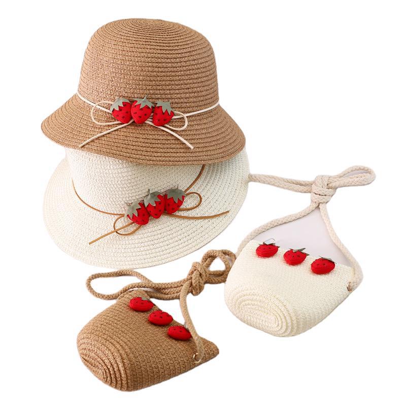 The Amelia Straw Hat & Bag Set