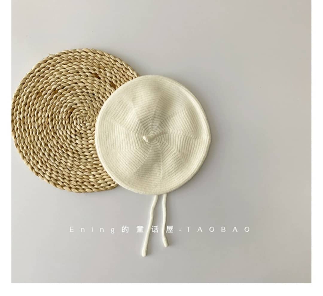 Luxe French Knit Classic Beret