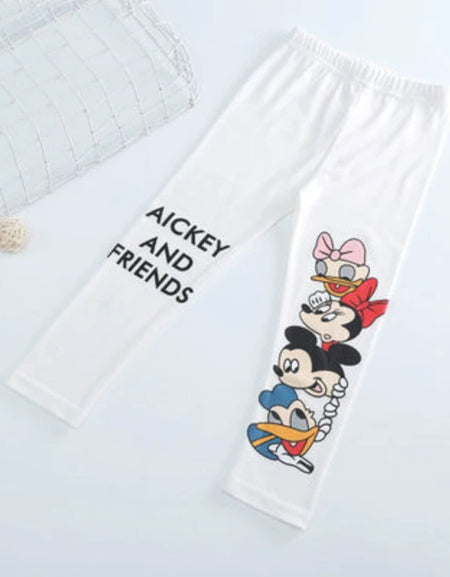 MICKEY AND FRIENDS PRINTED LEGGINGS