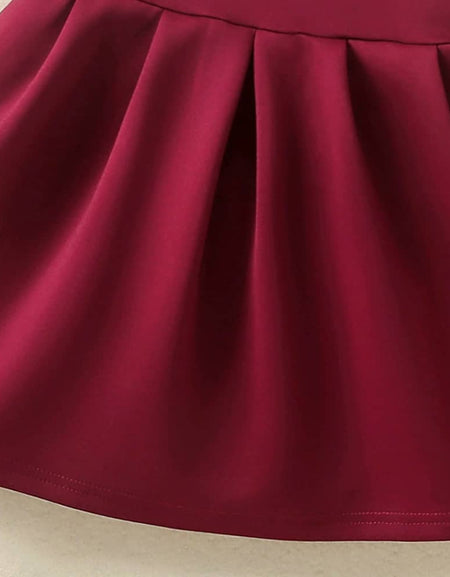 Mono Baby Puff Sleeve Stylish Dress