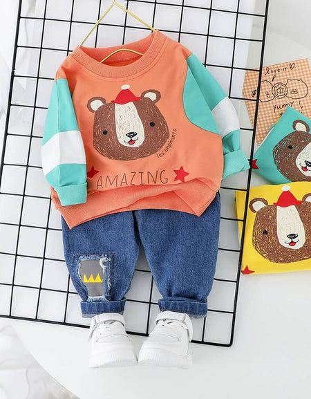 Colorblock Amazing Print 2piece Set