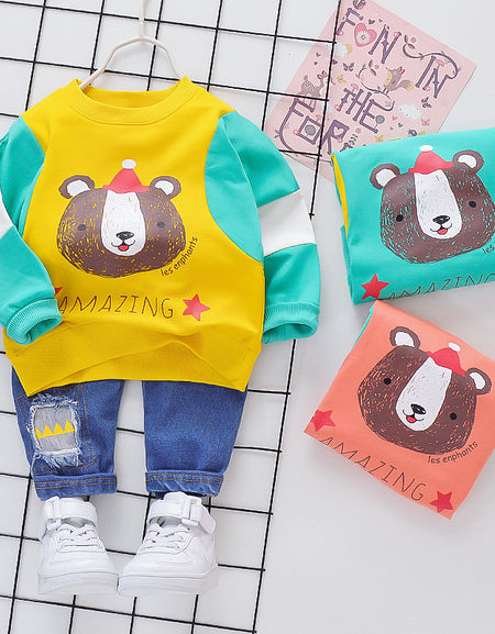 Colorblock Amazing Print 2piece Set