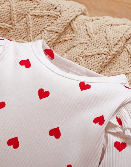 Love All Day 2piece Pinafore & Top Set