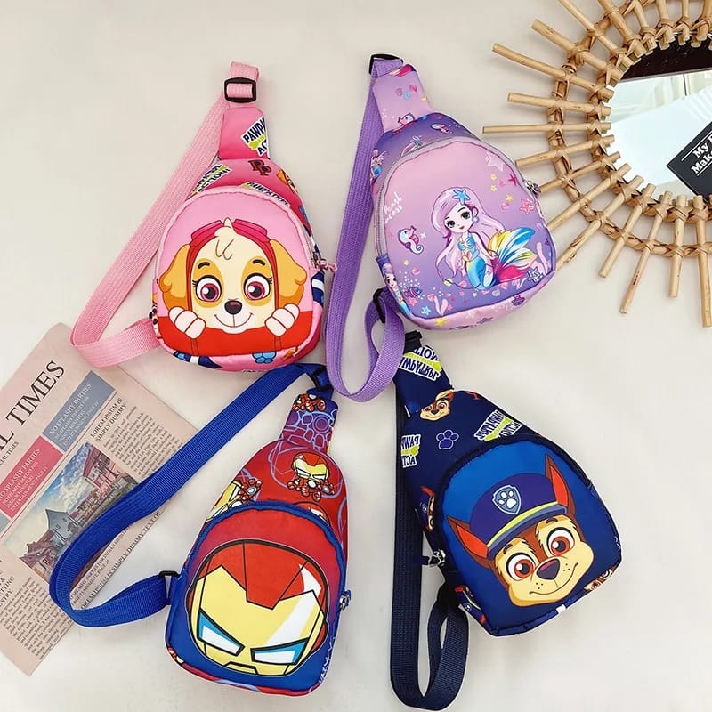 PAW PATROL CHARACTER SIDE BAGS