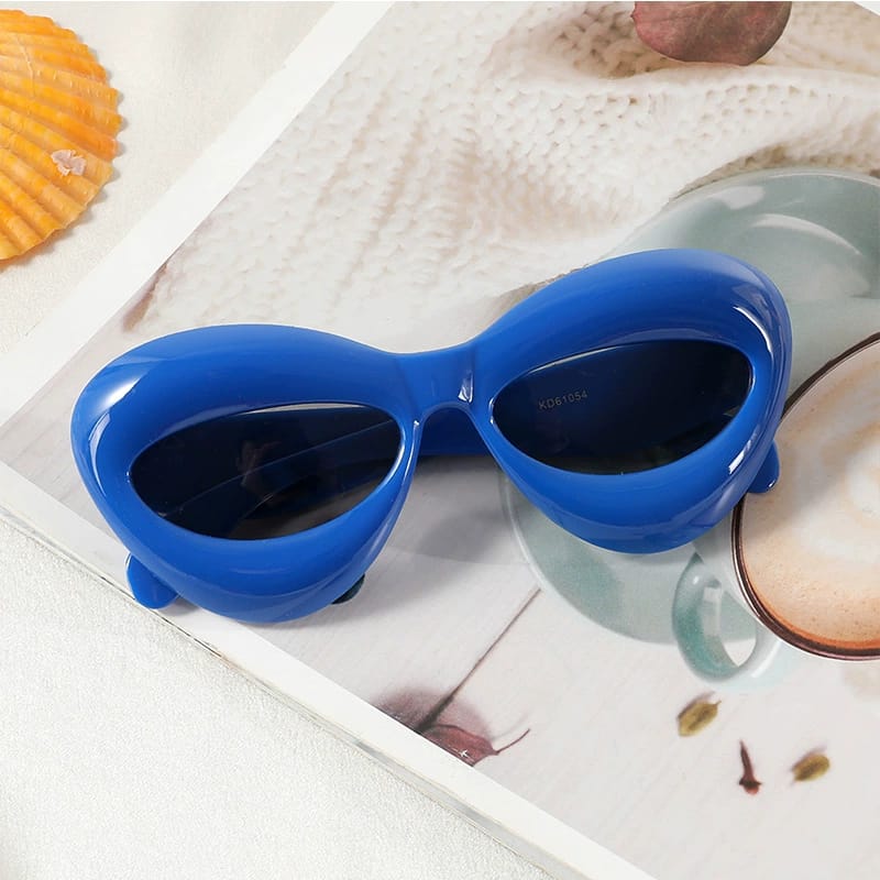 Trendy Inflated Frame Sunglasses