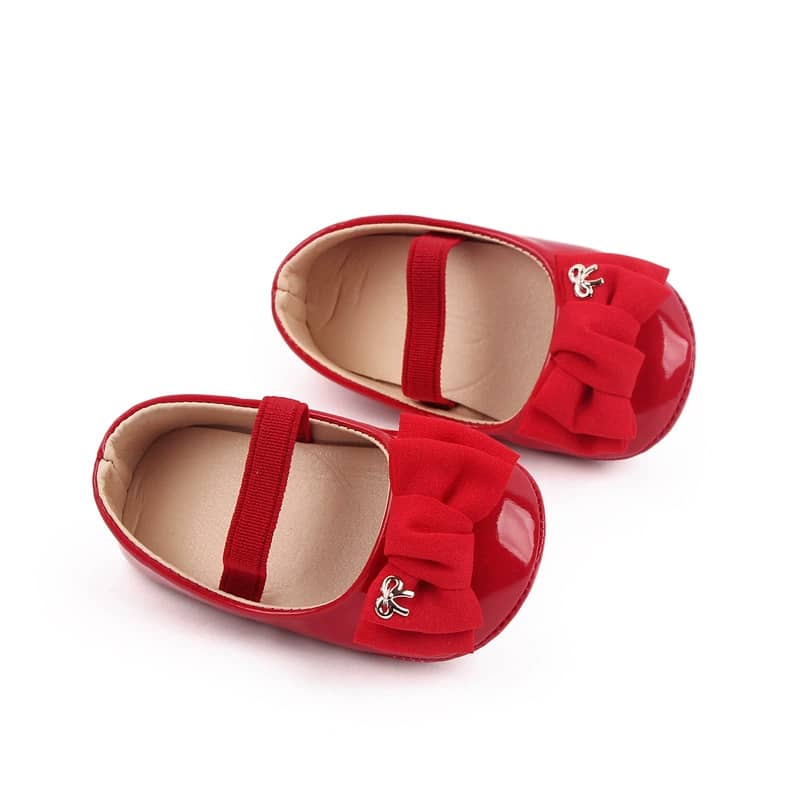 Bow Studs Baby Shoes