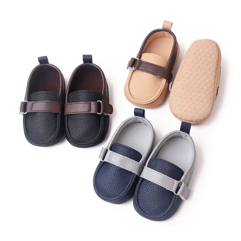 Baby Boy Velcro Design Loafers