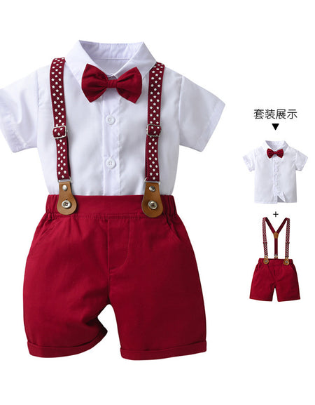 Starred Suspender Boys Corporate Set