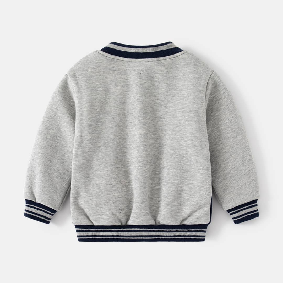 Unisex ‘A’ Embroidered Kids Varsity Jacket