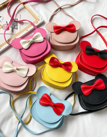 Lovely Bowknot Girls Shoulder Bag.