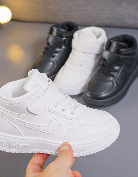 Mid-Rise Velcro Sneakers