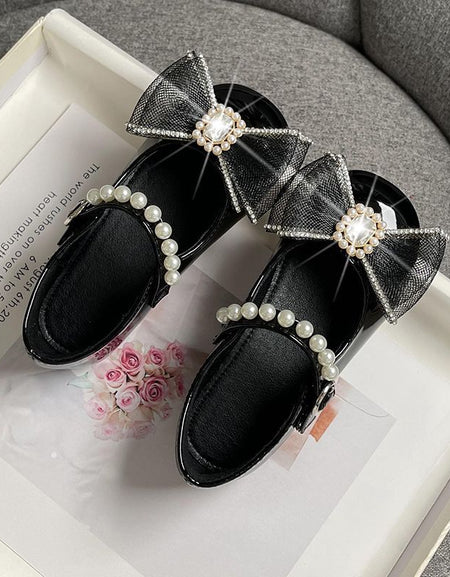 Coco Studded Mesh Bow Shoes