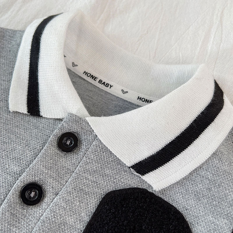 Calibre Grey Boys Polo 2Piece Set