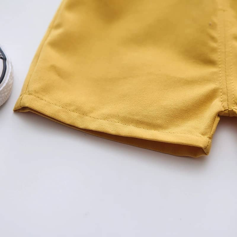 Stylish Chest Flap Shirt & Shorts Set