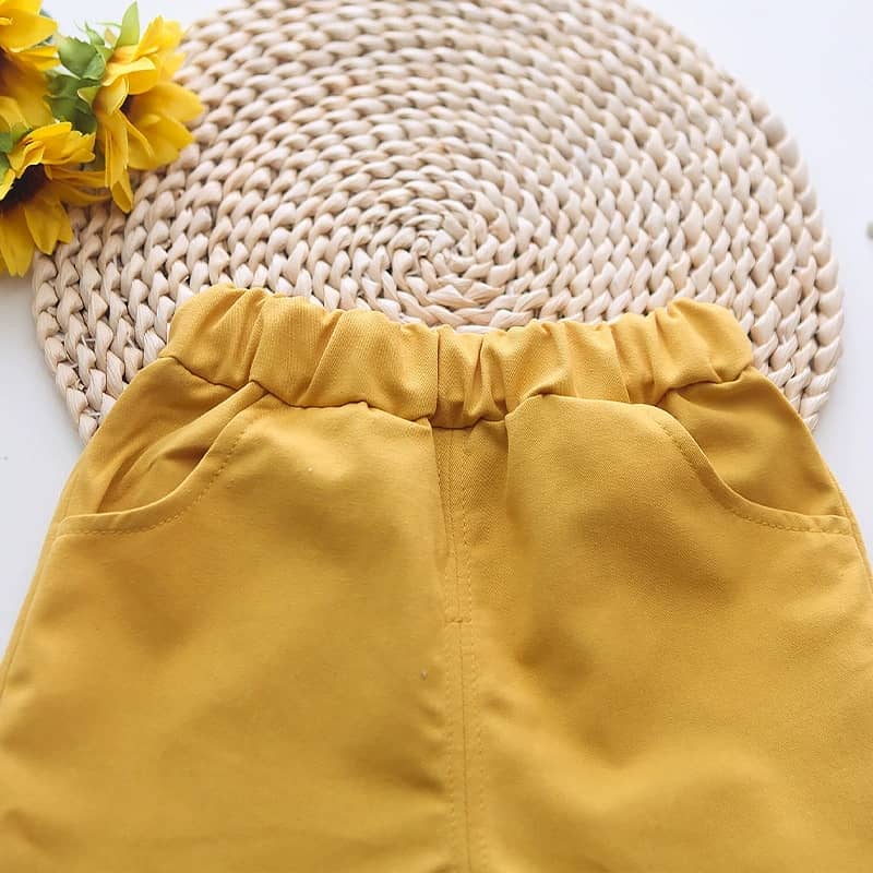 Stylish Chest Flap Shirt & Shorts Set