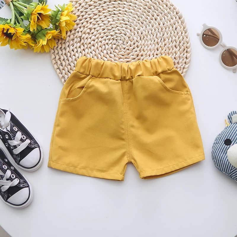 Stylish Chest Flap Shirt & Shorts Set