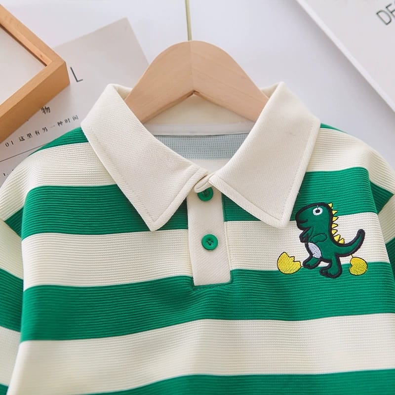 3D Dino Dung & Polo Tee Set