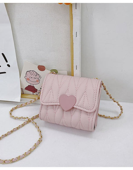 The Quilted Love Messenger Bag