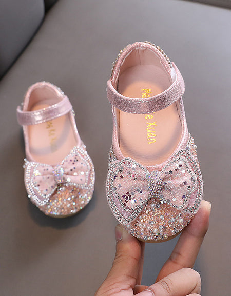 Belle Sparkly Bow Shoe