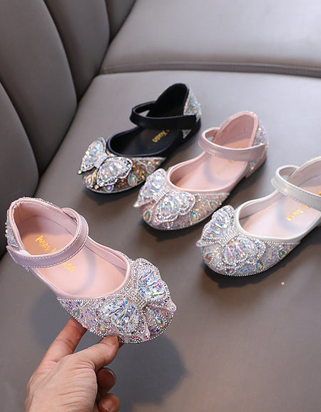 Lila Butterfly Glow Flats