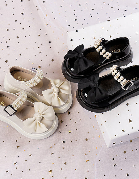 Little Lady Pearl Bow Mary Janes