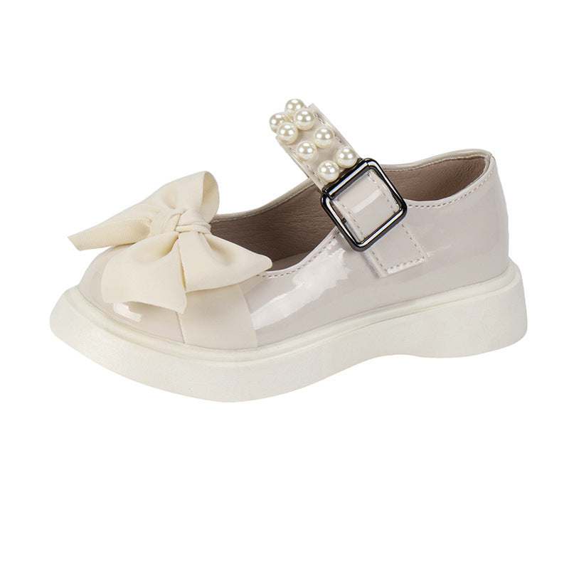 Little Lady Pearl Bow Mary Janes