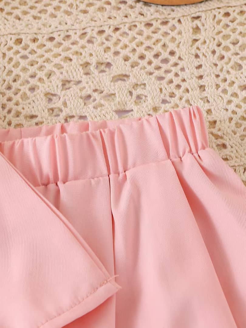 The Mia Bow Detailed 2piece Set