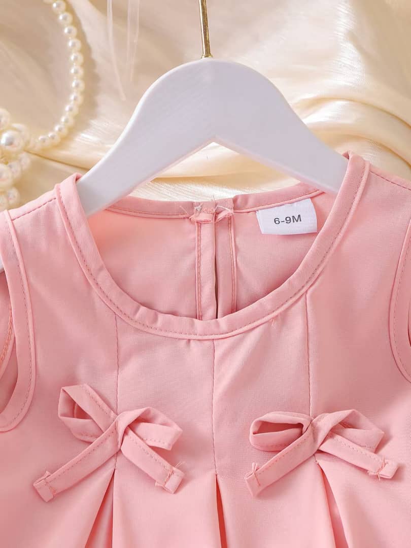 The Mia Bow Detailed 2piece Set