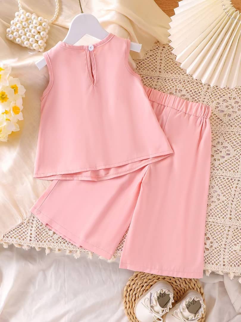 The Mia Bow Detailed 2piece Set